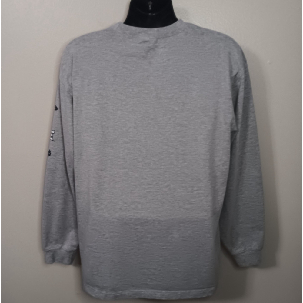 Vintage Rice University Owls Men’s XL T-Shirt L/S NCAA Gray Tee JanSport - Picture 3 of 9